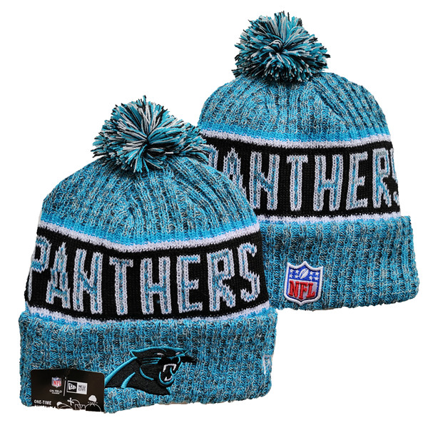 Carolina Panthers Knit Hats 022
